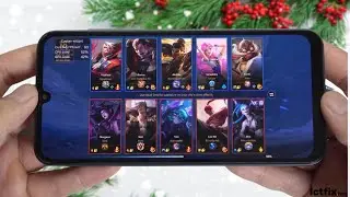 Samsung Galaxy A25 League of Legends Mobile Wild Rift Gaming test
