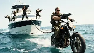 Robbers Escape to a Remote Island by Speedboat #hollywoodmovies