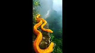 The Amazing Adaptations of Giant Reptiles#nature #snake #giantreptile