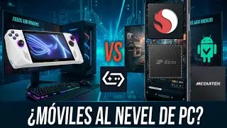 Un móvil supera a Asus rog ally en potencia? Móviles Android vs ordenadores
