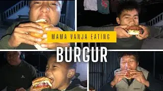 “Burger cravings satisfied 😋 | साथीले खुवायो Bengaluru स्टाइल मा 😱 