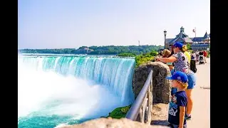 Niagara Falls and exploring the Clifton Hill area in Canada