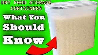 PRAKI Large Dry Food Storage Containers with Lids, 6PCS Airtight Cereal Containers Storage Set