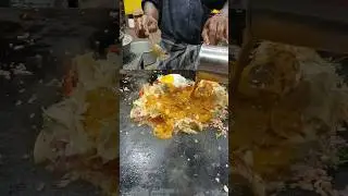 Tamilnadu Famous 💢⁉️ Kothu Parotta 💥 Street Food Chittoor#teluguvlogs#telugufood#chittoorfood