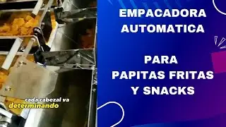 ✨EMPACADORA AUTOMATICA DE PAPITAS FRUTAS Y SNACKS - EMPACANDO PAPITAS