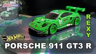 TREX Hijau... Hotwheels Rexy Porsche 911 GT3 R (Unboxing & Review)