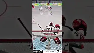 Does it go in? #viral #shorts #nhl22 #save #goalie #views