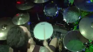 Bill Fore of Mutiny Within (Live drumcam)