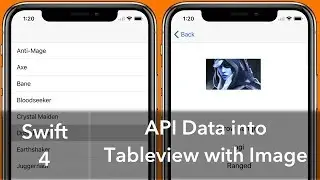 JSON data into UITableView with images (Swift 4 + Xcode 9.0)
