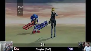 FRiSK (Sonic) vs Kyoz (ZSS) - Winners Round 1 - Monarch Invitational - SSBB