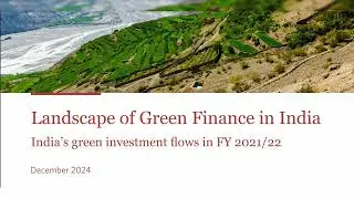 Green Finance in India