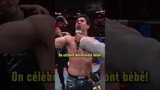 UFC 315 : La classe d'un gentleman canadien! 🇨🇦