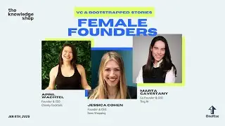 VC & Bootstrapped Female Founder startup Stories on fundraising