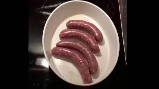 Bratwurst im Ofen Grillen