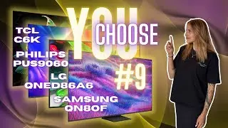Сравнение телевизоров среднего класса: Samsung QN80F против TCL C6K / QM6K против Philips PUS9060...