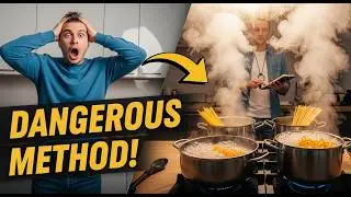 My 4 Pot Pasta Hack Went Viral 5M Views But Roommates Called It DANGEROUS | Cooking Method Explained