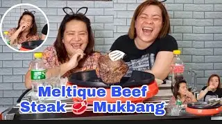 Part 2 Meltique Beef Steak 🥩 Mukbang