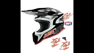 Come aerografare un casco da motocross step by step