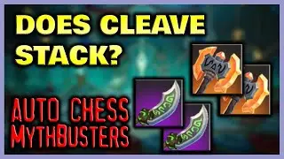 Does Cleave Stack? | Auto Chess Mythbuster #1