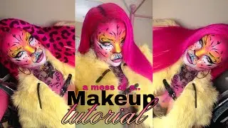 Y'all will hate me in this video.... (Lisa Frank Makeup) |Tiaynna McClyde