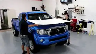 Toyota Tacoma Wrap Satin White Pearl  Seattle | Bellevue | Redmond
