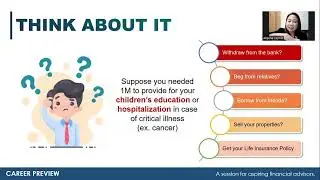 CAREER ORIENTATION -PRU LIFE UK