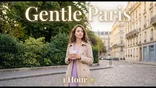Gentle French Paris Café Music – 1 Hour Elegant Instrumental for Focus, Study & Relaxation