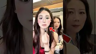 She Pulled Out a Train Makeup Tutorial&hellip; Then a Pro Showed Up 💄🚇😂