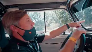 Antonio Albacete nos enseña el circuito de Alcañiz urbano, con el MINI que corrió hace 51 años.
