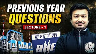 BHEL Previous Year Questions | Lecture 1 | PSU Interview Preparation for Chemical Engineering