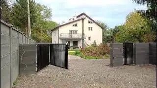 jednoskrzydłowa brama łamana harmonijkowa ETM 02 Elektrobim
