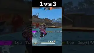 1vs3 🤯 Can I Clutch Against Subscribers Squad 🎯 Mac10 + Desert God🔥 #shorts #freefire