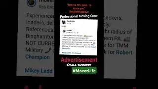 📦 #moverlife 🚛 crew ad #movers #lumpers #vanlines