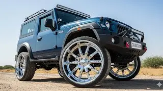 Thar: Features 26-inch chrome alloy wheels