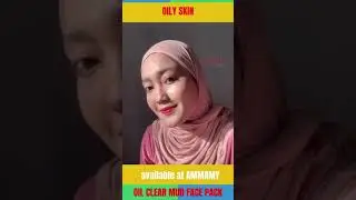 Oil Clear Mud face Pack Remove Oiliness  #shorts #trending #viral #fyp #himalaya #himalayaproducts
