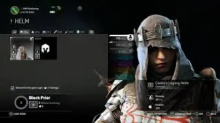 For Honor Y3 Black Prior Get New Armor Customize