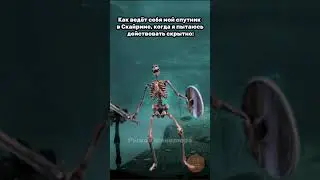Скрытность в Skyrim и мой спутник