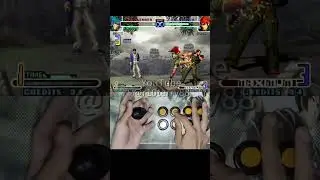 Leona combo com secreto KOF 2002 #leona #combo #arcade #kof2002 #kof #fgc #games #fightinggames