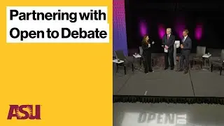 ASU Institute of Politics partners with Open to Debate to bring nonpartisan dialogue to campus