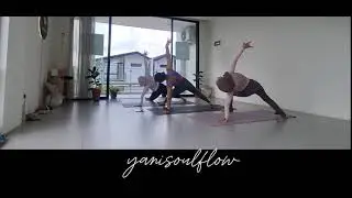 Yanisoulflow bersama coach Ari di Cendana yoga 