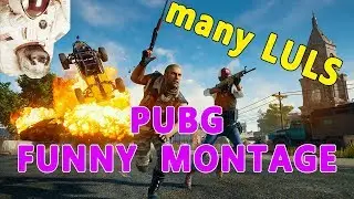 PUBG video FUNNY MONTAGE + 12 kill fragmovie win game many LULS