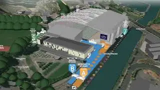 Forsyth Barr Stadium Virtual Flyover for Fleetwood Mac Concert