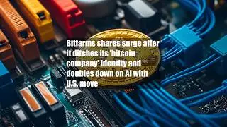 Bitfarms shares surge after it ditches its 'bitcoin company' identity and doubles down on AI with