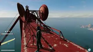 Jumping off the Golden Gate Bridge in Watch Dogs 2