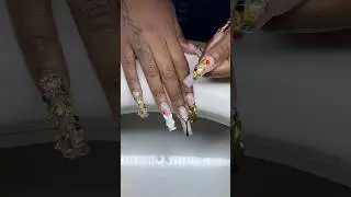 Watch Me Work: Acrylic Soak & Full Set ✨ #acrylicnails #watchmework #nailtutorial #longnails