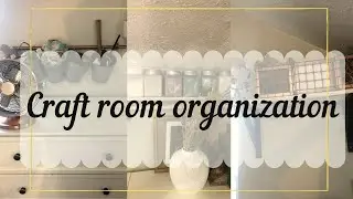 Craft Storage Ideas | Craft Room Organization Challenge