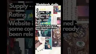 Upcoming NFT projects - Wastelands_studios