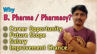 Why pharmacy/ B. pharma?🤔| career opportunity | salary | future scope |