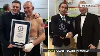 PRIME SPORTS : TOP 5 OLDEST BOXER IN THE WORLD - Did you know