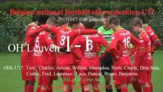 Elite U17: OH Leuven – KV Oostende 1-1